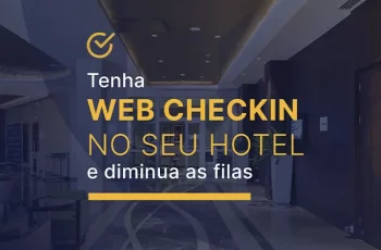 Web Checkin no Seu Hotel, diminua as filas